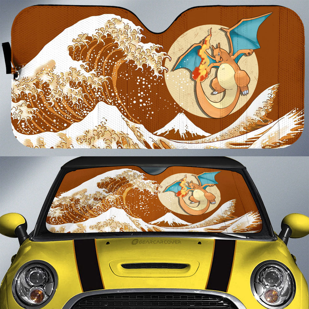 Charizard Car Sunshade Custom Pokemon Car Accessories - Gearcarcover - 1