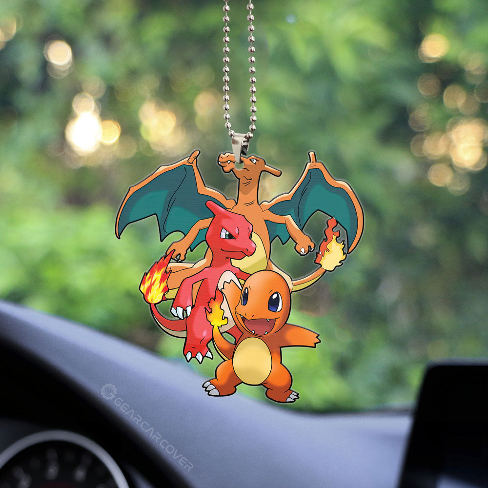 Charizard Ornament Custom Pokemon Evolution Car Accessories - Gearcarcover - 2