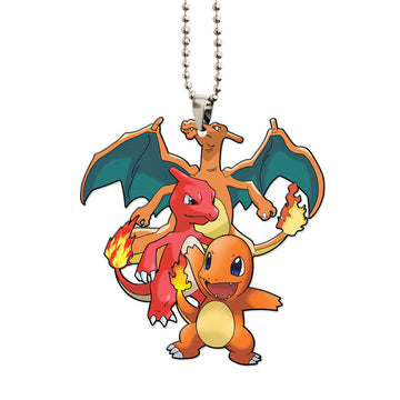 Charizard Ornament Custom Pokemon Evolution Car Accessories - Gearcarcover - 1