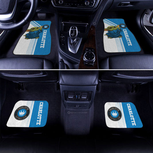 Charlotte FC Car Floor Mats Custom Car Accessories - Gearcarcover - 2