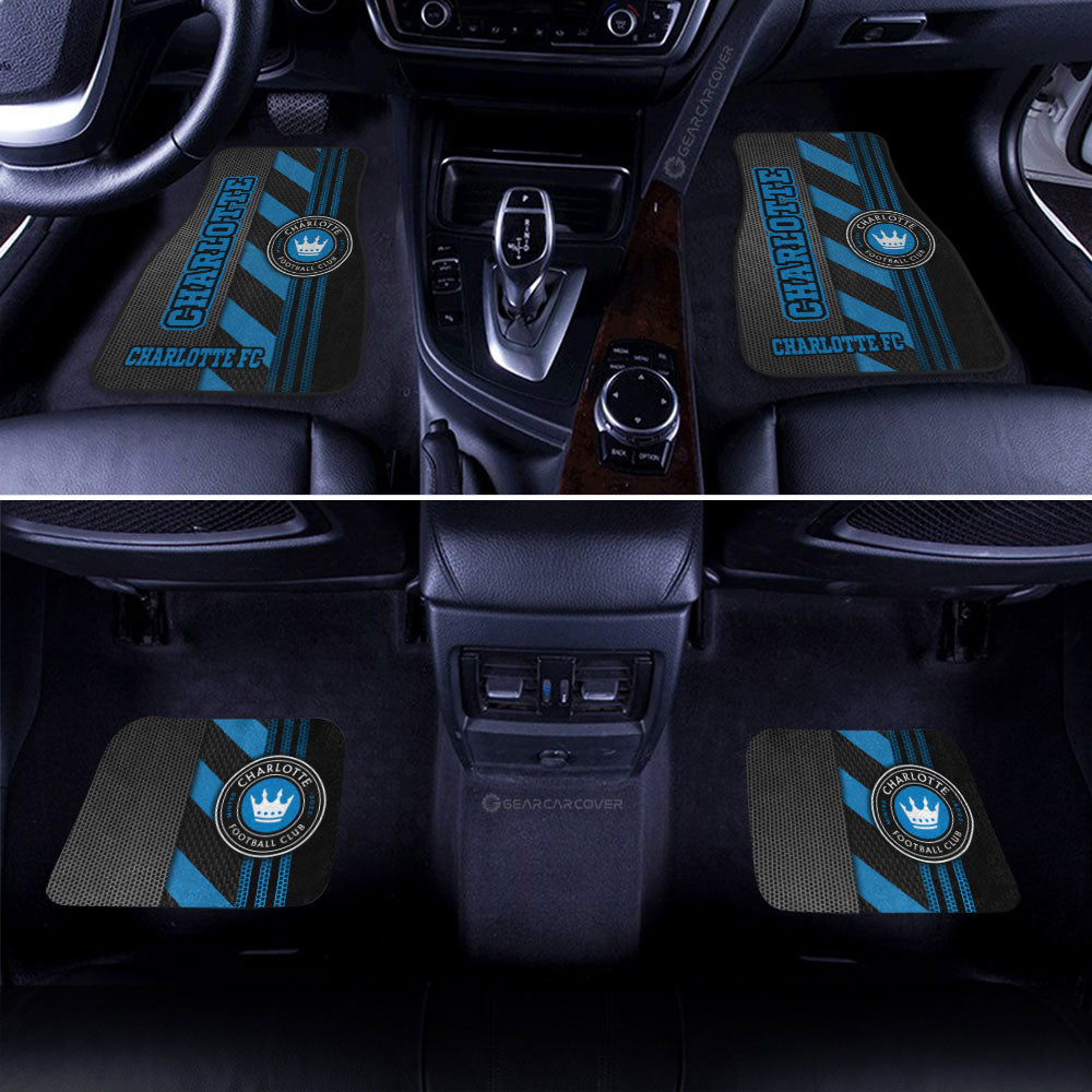Charlotte FC Car Floor Mats Custom Car Accessories - Gearcarcover - 2