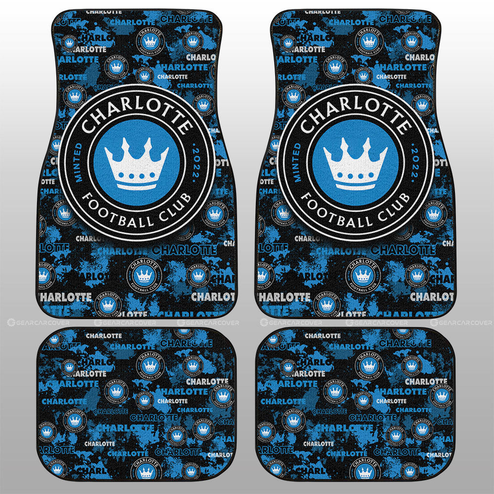 Charlotte FC Car Floor Mats Custom Car Accessories - Gearcarcover - 1