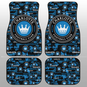 Charlotte FC Car Floor Mats Custom Car Accessories - Gearcarcover - 1