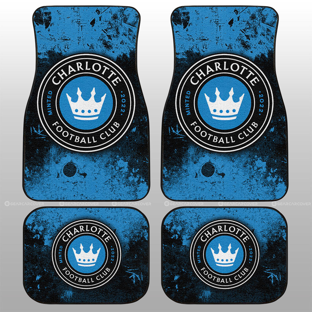 Charlotte FC Car Floor Mats Custom Car Accessories - Gearcarcover - 1