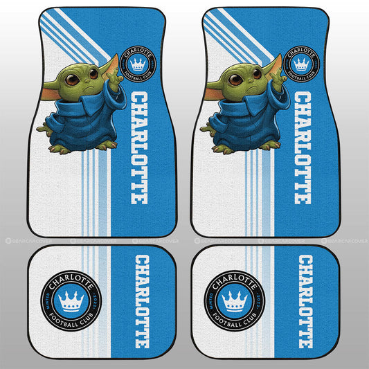 Charlotte FC Car Floor Mats Custom Car Accessories - Gearcarcover - 1