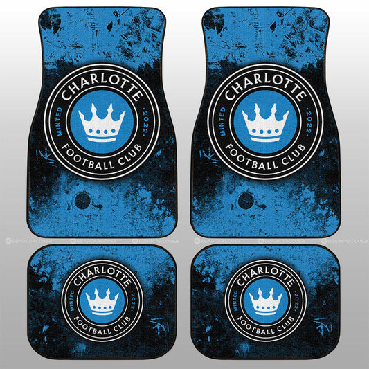 Charlotte FC Car Floor Mats Custom Car Accessories - Gearcarcover - 1