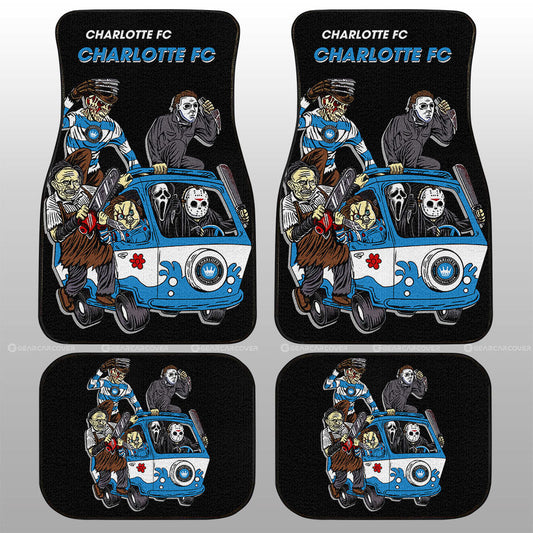 Charlotte FC Car Floor Mats Custom Car Accessories - Gearcarcover - 1
