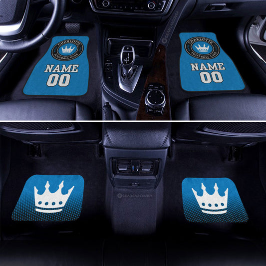 Charlotte FC Car Floor Mats Sporty Team Collection - Gearcarcover - 2