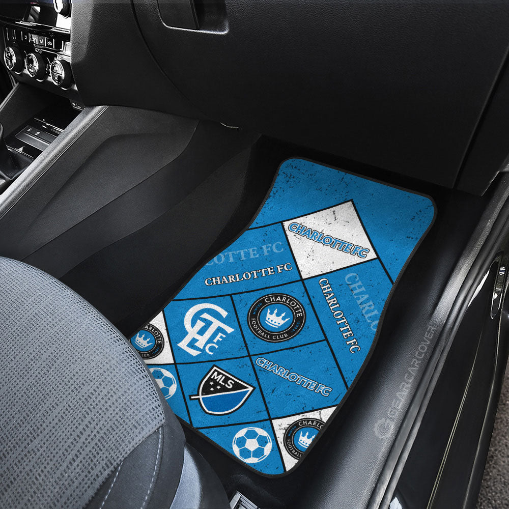 Charlotte FC Car Floor Mats Sporty Team Collection - Gearcarcover - 2