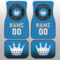 Charlotte FC Car Floor Mats Sporty Team Collection - Gearcarcover - 1