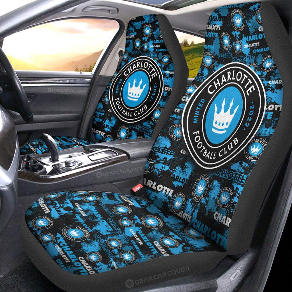 Charlotte FC Car Seat Covers Custom Car Accessories - Gearcarcover - 1
