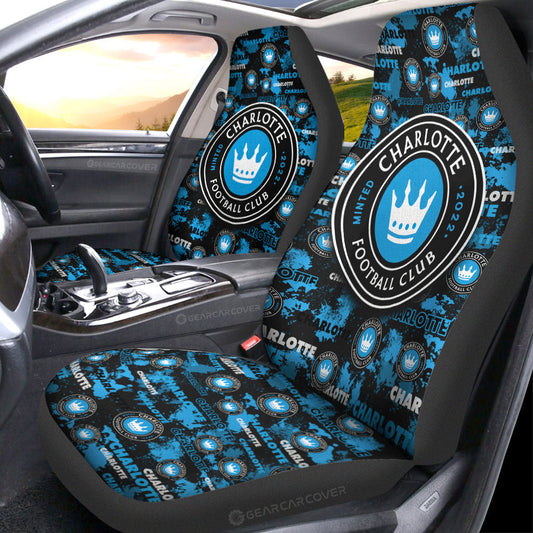 Charlotte FC Car Seat Covers Custom Car Accessories - Gearcarcover - 1
