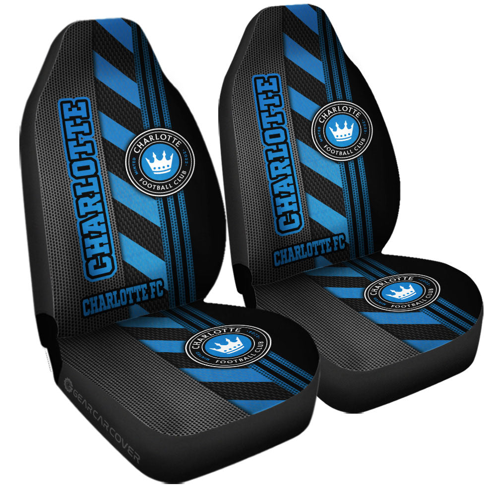 Charlotte FC Car Seat Covers Custom Car Accessories - Gearcarcover - 3