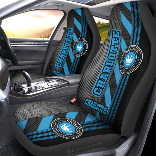 Charlotte FC Car Seat Covers Custom Car Accessories - Gearcarcover - 1