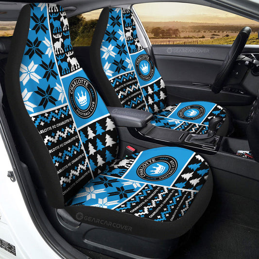 Charlotte FC Car Seat Covers Custom Ugly Style Car Accessories - Gearcarcover - 2