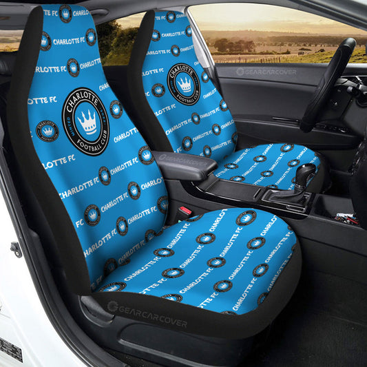 Charlotte FC Car Seat Covers Sporty Team Collection - Gearcarcover - 2