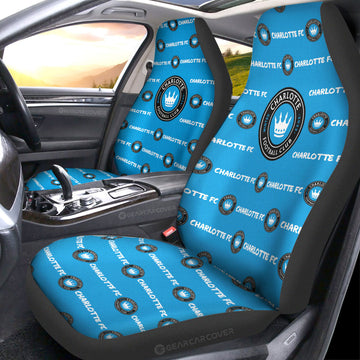 Charlotte FC Car Seat Covers Sporty Team Collection - Gearcarcover - 1
