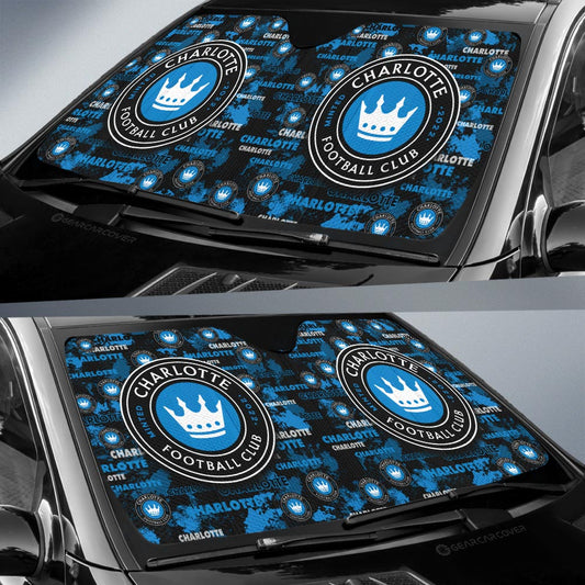 Charlotte FC Car Sunshade Custom Car Accessories - Gearcarcover - 2