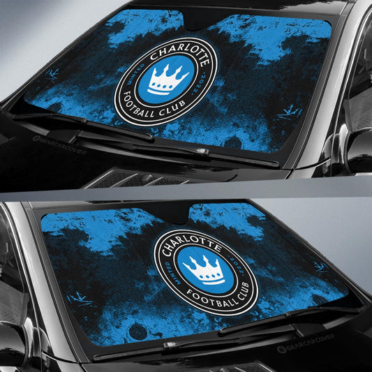 Charlotte FC Car Sunshade Custom Car Accessories - Gearcarcover - 2