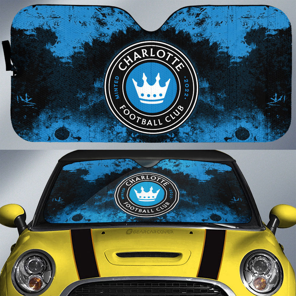 Charlotte FC Car Sunshade Custom Car Accessories - Gearcarcover - 1