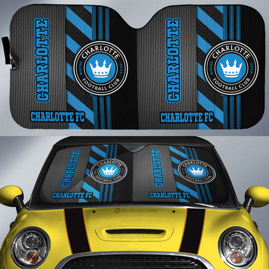 Charlotte FC Car Sunshade Custom Car Accessories - Gearcarcover - 1