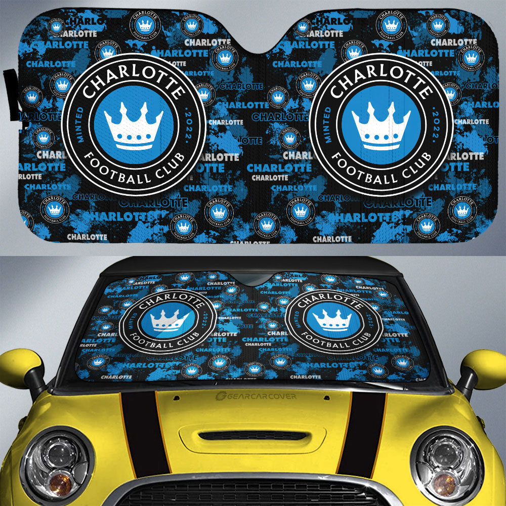 Charlotte FC Car Sunshade Custom Car Accessories - Gearcarcover - 1