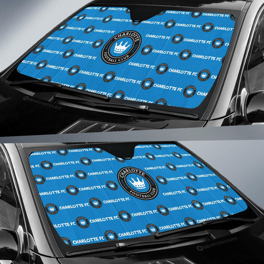 Charlotte FC Car Sunshade Sporty Team Collection - Gearcarcover - 2