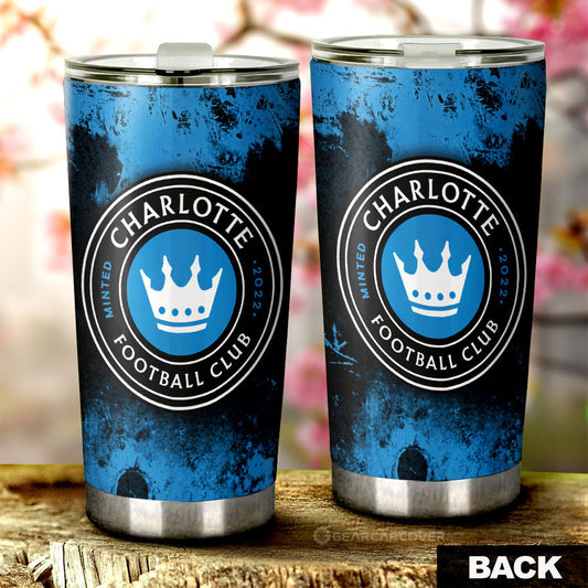 Charlotte FC Tumbler Cup Custom Car Accessories - Gearcarcover - 2