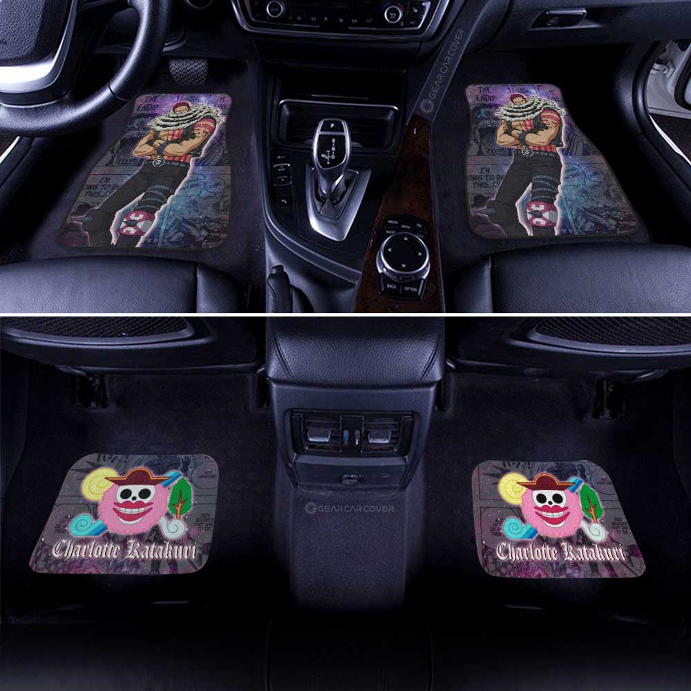 Charlotte Katakuri Car Floor Mats Custom Car Accessories Manga Galaxy Style - Gearcarcover - 3