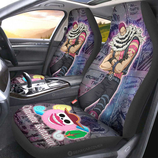 Charlotte Katakuri Car Seat Covers Custom Car Accessories Manga Galaxy Style - Gearcarcover - 2