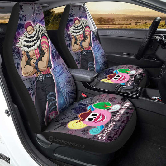 Charlotte Katakuri Car Seat Covers Custom Car Accessories Manga Galaxy Style - Gearcarcover - 1