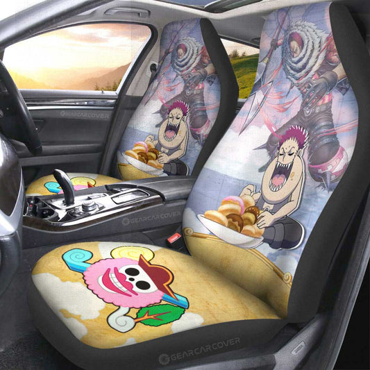Charlotte Katakuri Car Seat Covers Custom Map Car Accessories For Fans - Gearcarcover - 2