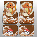 Charmander Car Floor Mats Custom Pokemon Car Accessories - Gearcarcover - 1