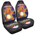 Charmander Car Seat Covers Custom Anime Galaxy Manga Style - Gearcarcover - 3