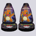Charmander Car Seat Covers Custom Anime Galaxy Manga Style - Gearcarcover - 4