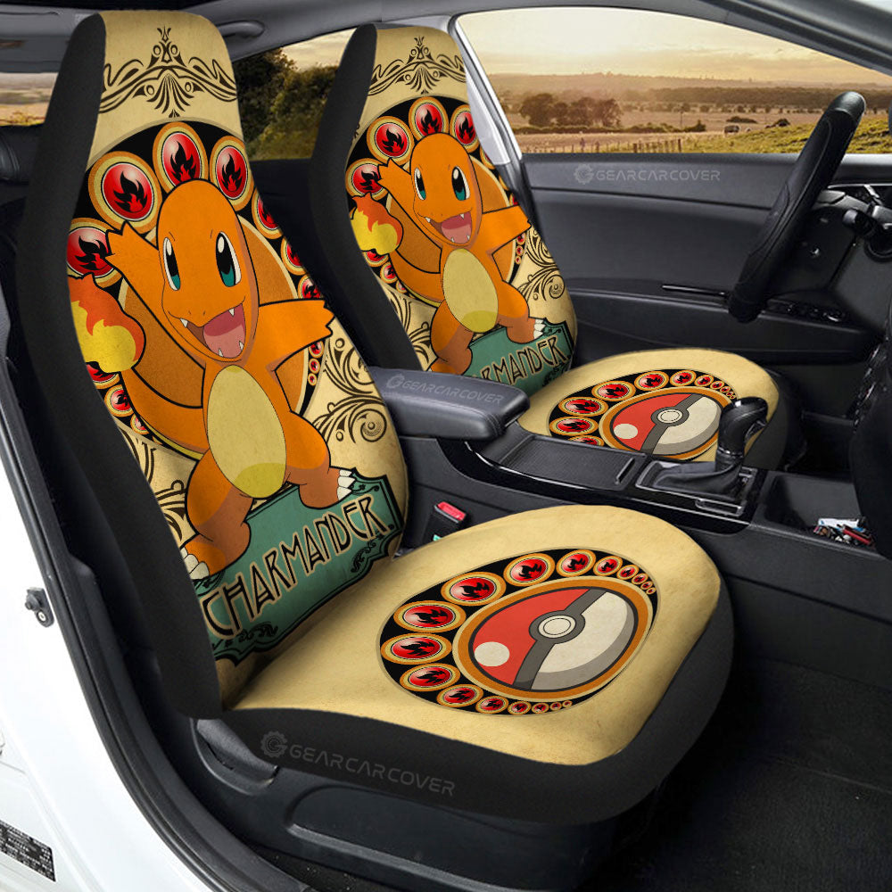 Charmander Car Seat Covers Custom Car Interior Accessories - Gearcarcover - 2