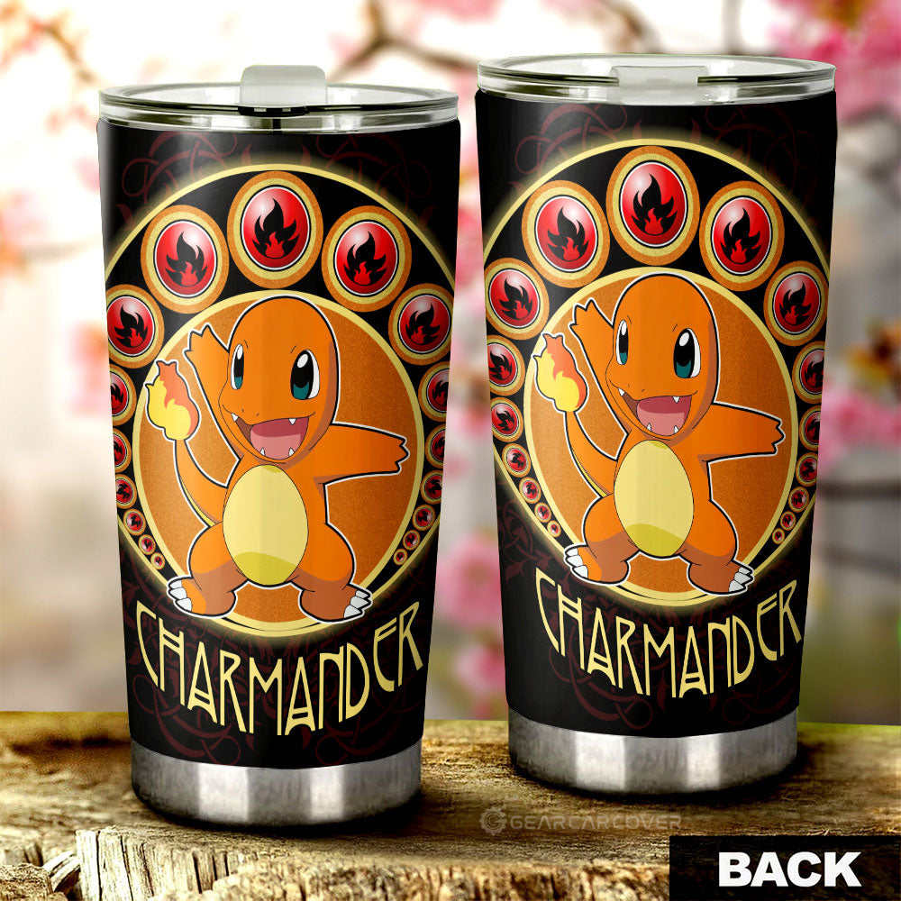 Charmander Tumbler Cup Custom Anime - Gearcarcover - 3