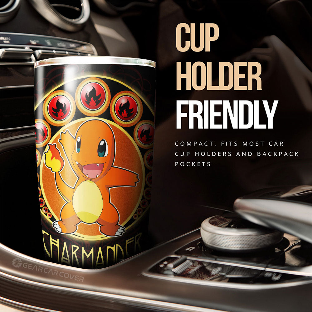 Charmander Tumbler Cup Custom Anime - Gearcarcover - 2