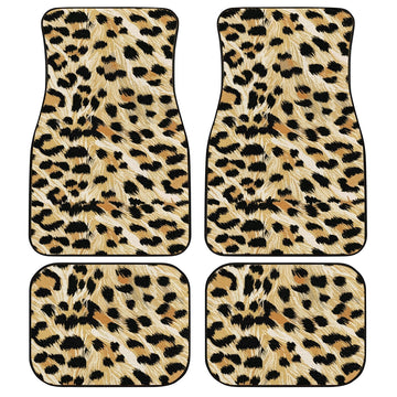 Cheetah Print Car Floor Mats Custom Car Accessories - Gearcarcover - 1