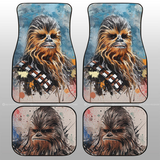 Chewbacca Car Floor Mats Collection - Gearcarcover - 1