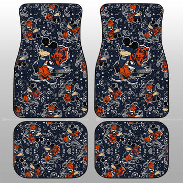 Chicago Bears Car Floor Mats Cartoon Theme Collection - Gearcarcover - 1