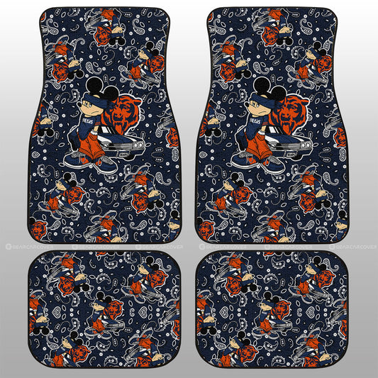 Chicago Bears Car Floor Mats Cartoon Theme Collection - Gearcarcover - 1