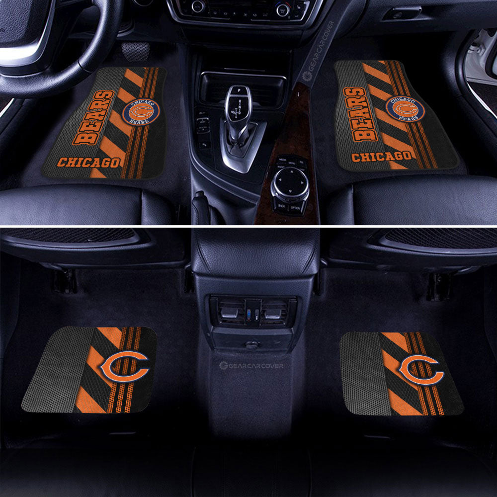 Chicago Bears Car Floor Mats Custom Car Accessories - Gearcarcover - 2