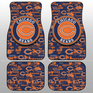 Chicago Bears Car Floor Mats Custom Car Accessories - Gearcarcover - 1