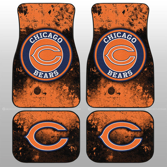 Chicago Bears Car Floor Mats Custom Car Accessories - Gearcarcover - 1