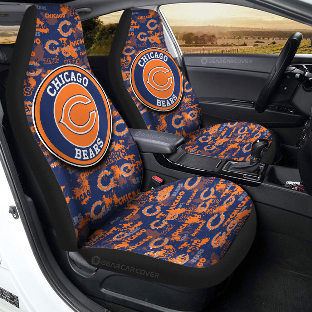 Chicago Bears Car Seat Covers Custom Car Accessories - Gearcarcover - 2