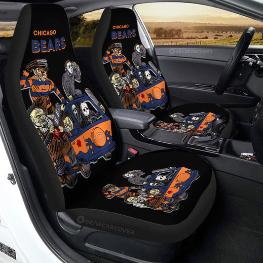 Chicago Bears Car Seat Covers Custom Car Accessories - Gearcarcover - 2