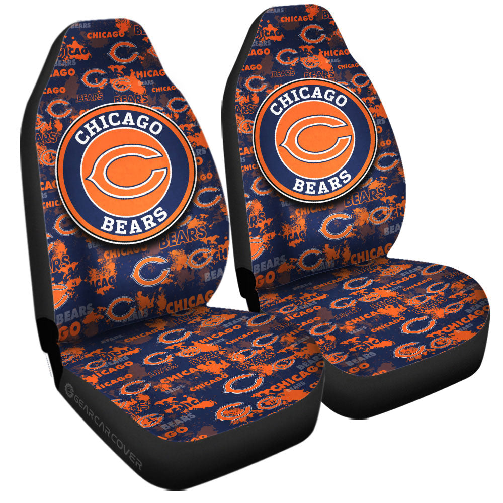 Chicago Bears Car Seat Covers Custom Car Accessories - Gearcarcover - 3