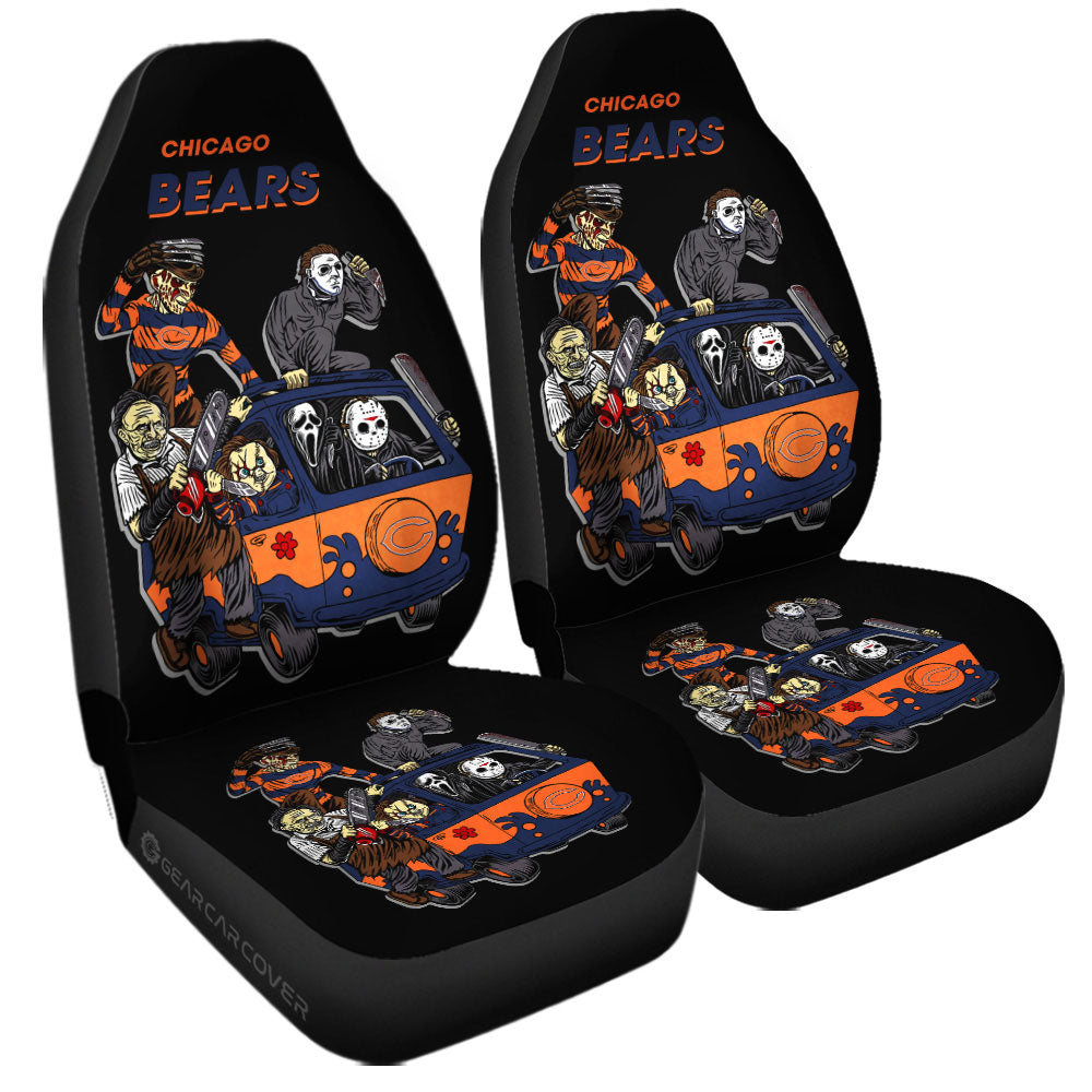 Chicago Bears Car Seat Covers Custom Car Accessories - Gearcarcover - 3