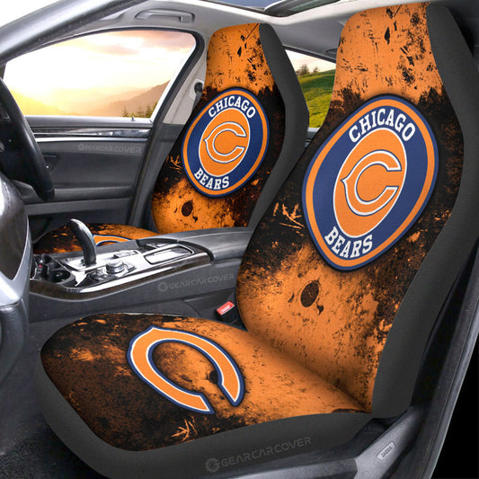 Chicago Bears Car Seat Covers Custom Car Accessories - Gearcarcover - 1